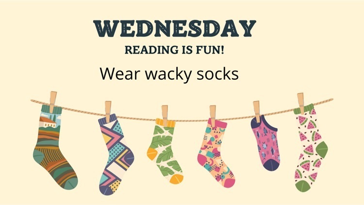 Wednesday wear wacky socks