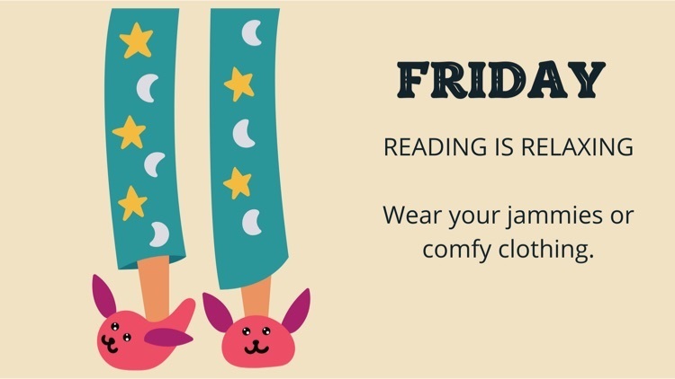Friday-Wear Jammie’s or comfy clothes